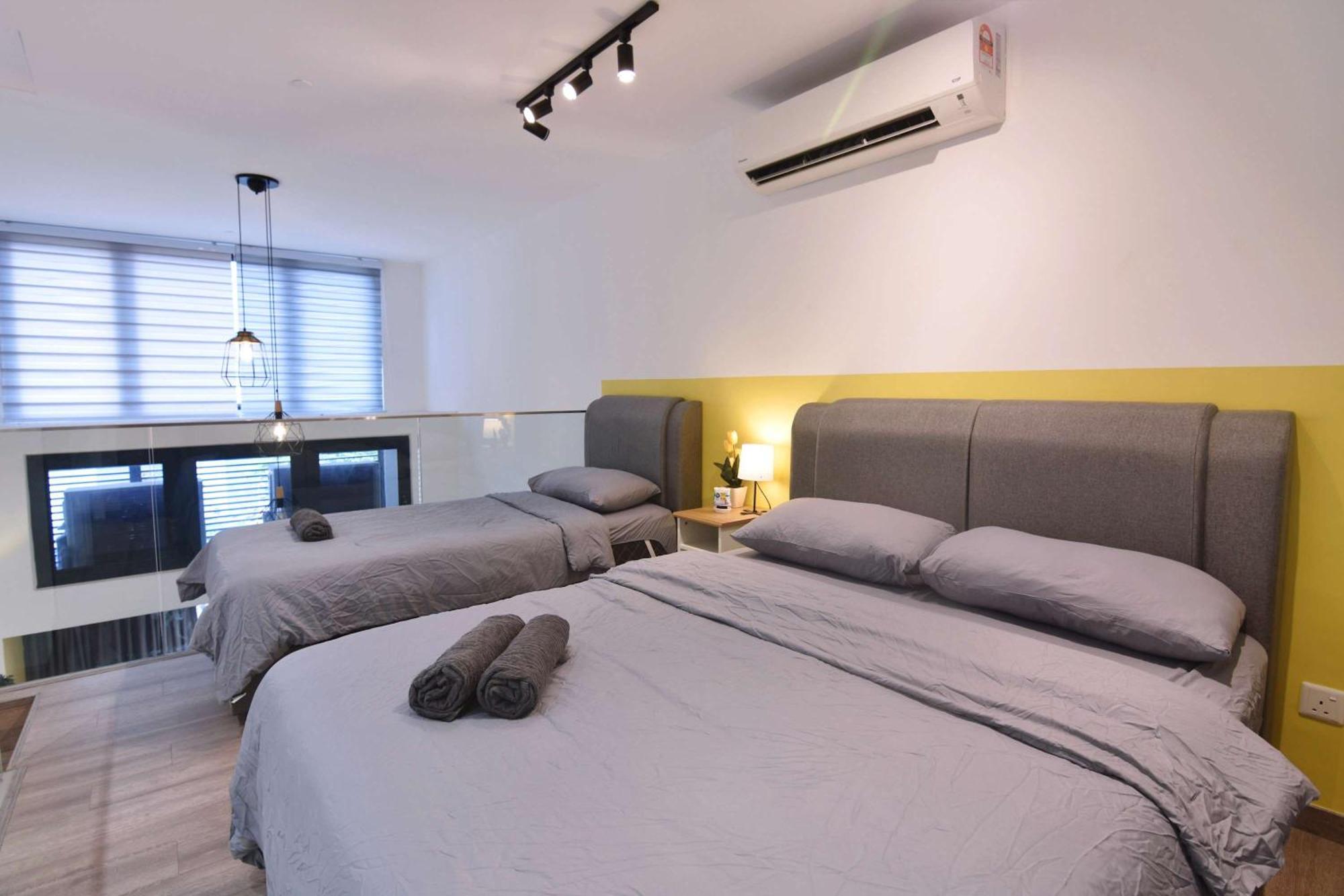 Stylish Bukit Bintang Loft Walk To Trx In 10 Mins Pangsapuri Kuala Lumpur