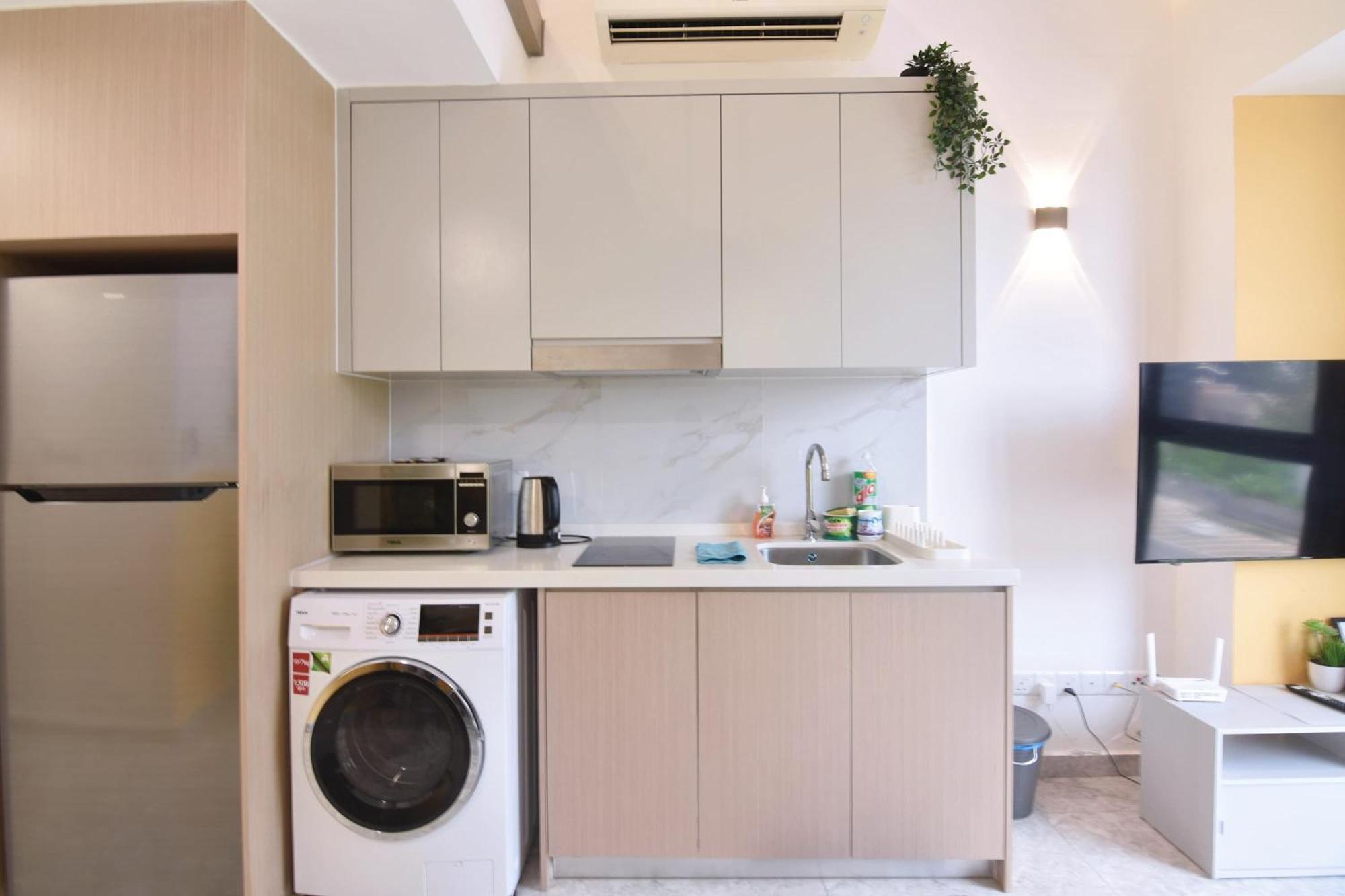 Stylish Bukit Bintang Loft Walk To Trx In 10 Mins Pangsapuri *